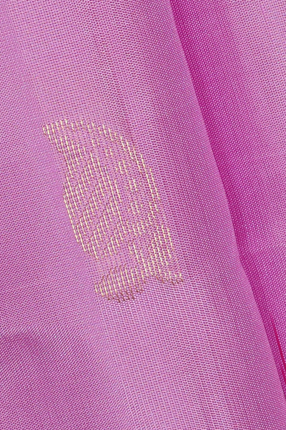 Image of Lavender Pink Silk Saree